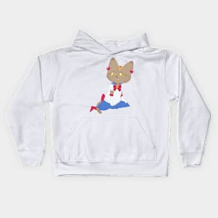 Sailor cat Kids Hoodie